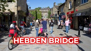 Hebden Bridge A walk around Hebden Bridge in YorkshireEngland [upl. by Rendrag739]