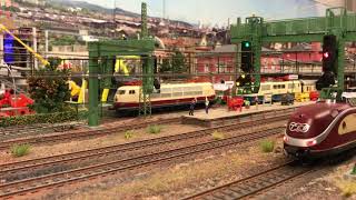 Una de las maquetas de trenes más maravillosas de Märklin en Dinamarca [upl. by Yaron985]