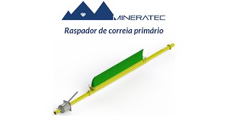 Mineratec  Raspadores de correia [upl. by Aralomo]