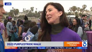 Alex Trebeks wife Jean kicks off walk to end Pancreatic Cancer [upl. by Araihc]