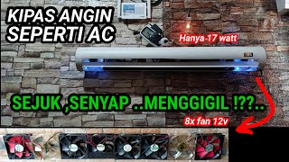 KIPAS ANGIN SEPERTI AC‼️ SEJUK SENYAP hanya 17 Watt hemat listrik [upl. by Inahs]