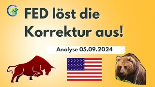 Korrektur an der Wallstreet durch Zinssenkungen  Dieses Paradox gab es auch in der Vergangenheit [upl. by Mila]