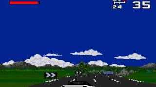 Megadrive Lotus Turbo Challenge [upl. by Drawe20]