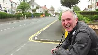 Dads reaction to racers  Isle Of Man TT 2014 [upl. by Lamori599]