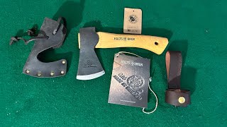 Hults Bruk Jonaker Hatchet  Duluth Pack Axe Bundle [upl. by Airuam]