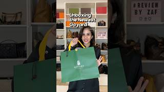 Full Review Goyard Mini Anjou Bag Full video on my youtube amp tiktok goyard goyardminianjou [upl. by Chanda]