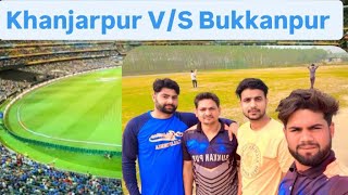 Khanjarpur vs bhikkanpur live match dusre round ka dusra match [upl. by Landon]