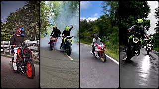 Boys ATTITUDE RIDERs 😎 PRO RIDErS ❌ HEAVY STUNTs⭕ STUNTS RIDERS🖤KTM🧡R15💜NS200❤️DUKE [upl. by Perretta]