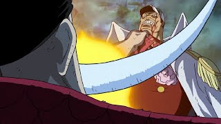 Whitebeard vs Akainu  One Piece English Sub [upl. by Yenreit]