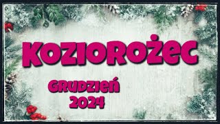 Koziorożec 🌟 Horoskop miesięczny Grudzień 2024🌟quotSzczegóły mają znaczeniequot💕 [upl. by Reifnnej911]