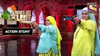 उम्र को पीछे छोड़ इन Ladies ने थामा हुनर का हाथ  Indias Got Talent Season 7  Action Stunt [upl. by Millda]