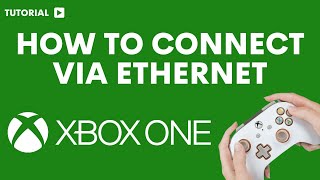 How to connect Xbox one via ethernet cable [upl. by Kloman]