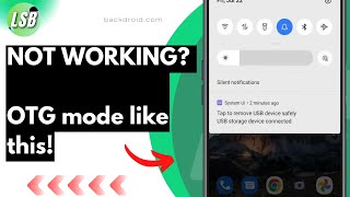 OTG Mode not working Fix this way [upl. by Devinna]