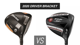 Cobra Speedzone Xtreme vs Callaway Mavrik Max  2020 Driver Bracket [upl. by Brigitta]