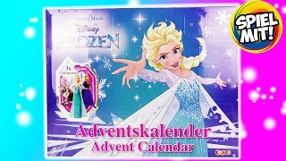 FROZEN Adventskalender 2018 Disney mit Eiskönigin Elsa Anna amp Olaf  Wir öffnen alle 24 Türchen [upl. by Ty]