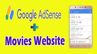 How to use Google Adsense on a movie website  Movie Download website pr Adsense Kaise lagaye [upl. by Htiekel]