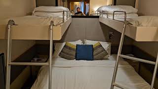 Marella Discovery 2 Cruise Ship  Inside Cabin 2027 Tour  4 Berth [upl. by Naivat]