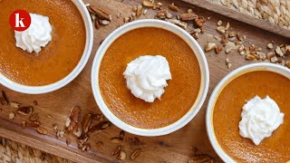 Easy Pumpkin Custard Recipe [upl. by Hagai396]