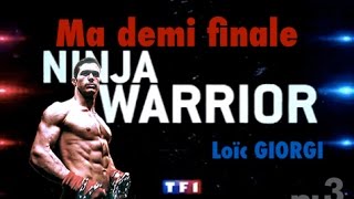 Ma demi finale Ninja Warrior France [upl. by Ias181]