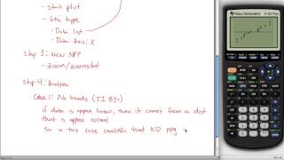 Creating a Normal Probability Plot on a TI83 [upl. by Anuat]