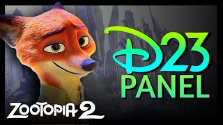 ZooTopia 2  Talk With The Filmmakers D23 PANEL [upl. by Day]