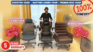 110kg বোসলেও ভাংবে না🙆‍♂️⚡️ Gaming chair price in bangladesh 2024  Boss chair price in bangladesh [upl. by Py444]