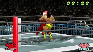 Virtual Pro Wrestling Japan PS1 Matches Hiroshi Hase vs The Great Muta [upl. by Maureen372]