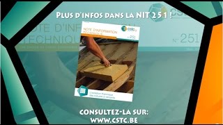 Lisolation thermique des toitures inclinées  NIT 251 [upl. by Maroj19]