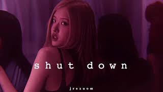 blackpink  shut down slowed  reverb [upl. by Laenahtan951]