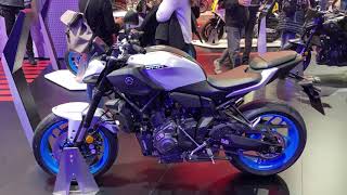 Yamaha MT 07 2025 Walkaround  EICMA 2024 [upl. by Eillime390]