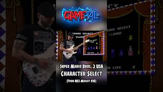 Character Select Super Mario Bros 2 USA  GaMetal Remix From NES Medley 10 mario nes vgm [upl. by Nordine]