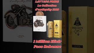 NEW LATTAFA  La Collection d’antiquity 1910  CLONE  1 Million Elixir Paco Rabanne for men  SAME [upl. by Bick921]