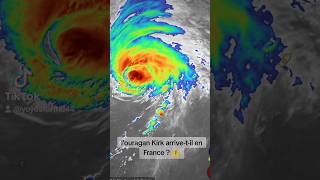 Ouragan kirk tempête en France  ⚠️ tempete synthwave foryou viralvideo music alert [upl. by Ttirb]