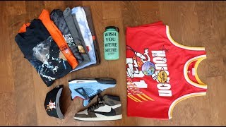 My Entire TRAVIS SCOTT Sneaker and Merch Collection ASTROWORLD [upl. by Eineeuq]