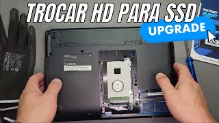 Samsung NP300E4A Upgrade  Como Instalar SSD [upl. by Helsa835]