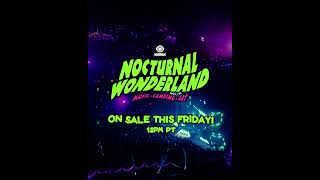 Nocturnal Wonderland 2022 Announce [upl. by Karr343]