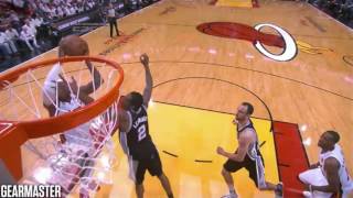 2013 NBA Finals  San Antonio vs Miami  Game 6 Best Plays [upl. by Sunday]