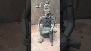 Bholenath murti makingmahadev idol making shorts34 [upl. by Nore431]