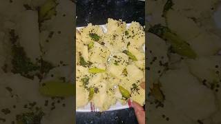 dhokla recipe🥰🥰🥰 viralshortyoutubeshorttrending [upl. by Nihi]