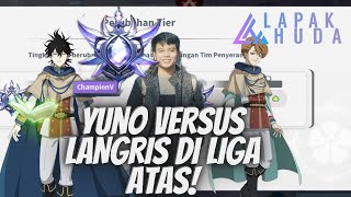 CHAMPION 4 YUNO VS LANGRIS ❗ 🍀 BLACK CLOVER MOBILE [upl. by Lipski764]