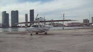 Dornier Seastar starting up in Miami [upl. by Sydney467]