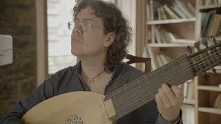 JS Bach  Larguetto BWV 972 After Vivaldi RV 230  Enrike Solinís Baroque lute [upl. by Domenic]