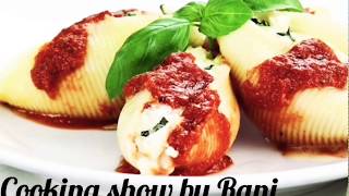 চিকেন স্টাফ শেল পাস্তা  Delicious Cheesy Chicken Stuffed Shell Pasta [upl. by Anayet]