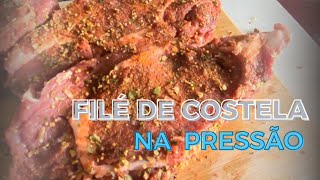 Filé de Costela na panela de pressão como fazer uma carne saborosa suculenta e fácil [upl. by Greg889]