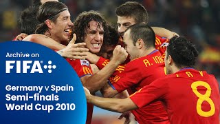 FULL MATCH Germany vs Spain 2010 FIFA World Cup [upl. by Giliane]