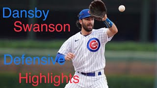 Dansby Swanson defensive highlights 2023￼ [upl. by Rodgiva376]