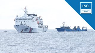 Chinese survey ship no longer at Sabina  PCG  INQToday [upl. by Mailiw]