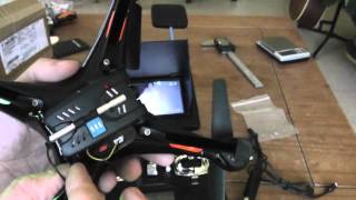 Syma X5 58G FPV kit Unboxing analysis and demo flight Courtesy Banggood [upl. by Alludba]