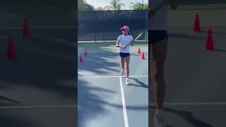 Relentless rigorous and rewarding drills at Silicon Valley Tennis Academy practiceroutine [upl. by Mutz449]