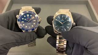 Which Blue Dial Omega 300M or Aqua Terra [upl. by Uile]